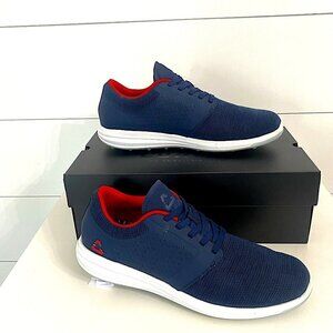 Cuater By Travis Mathews The Money Maker Navy Spikeless Golf Shoes Size 11.5